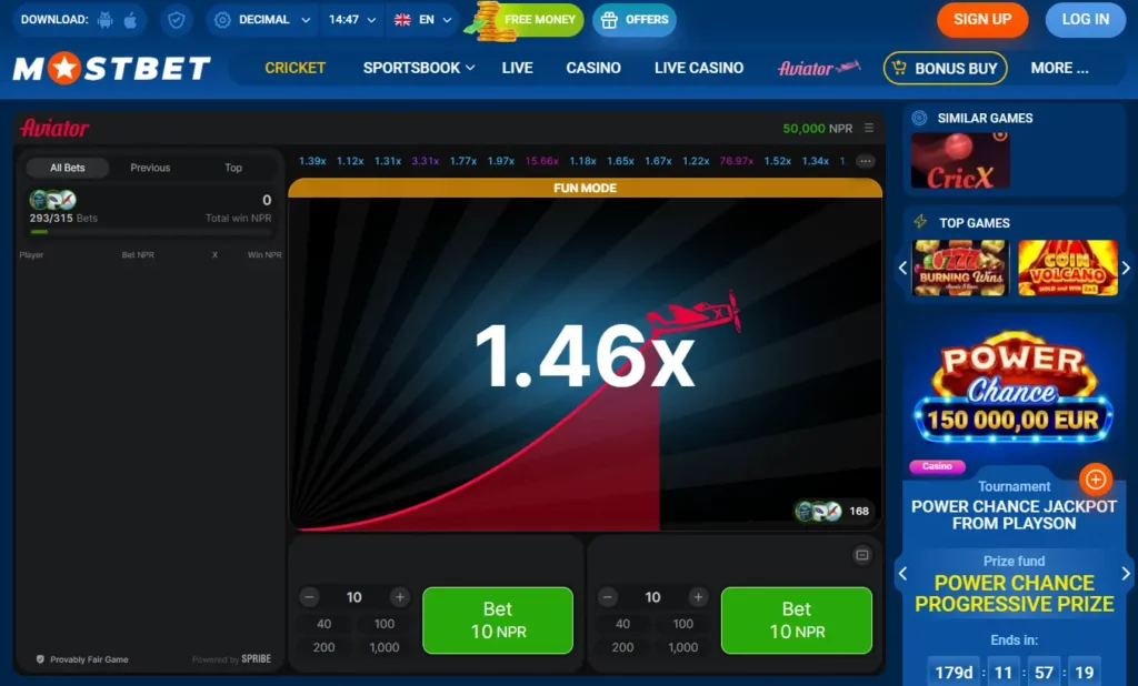 What is the Mostbet Aviator?