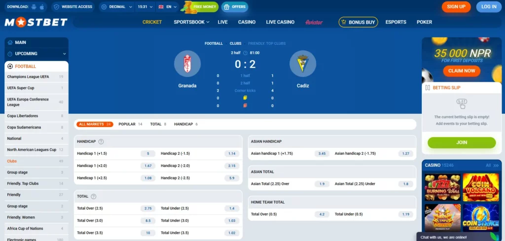 Live Betting